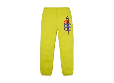 Supreme Champion Stacked C Sweatpant "Bright Green"