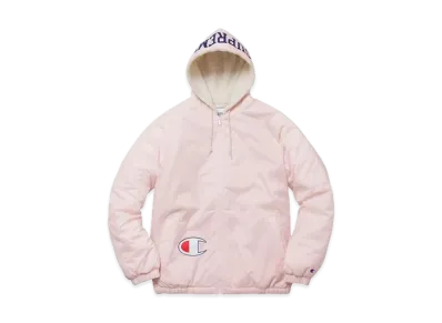 Supreme Champion Sherpa Lined Hooded Jacket "Pink"