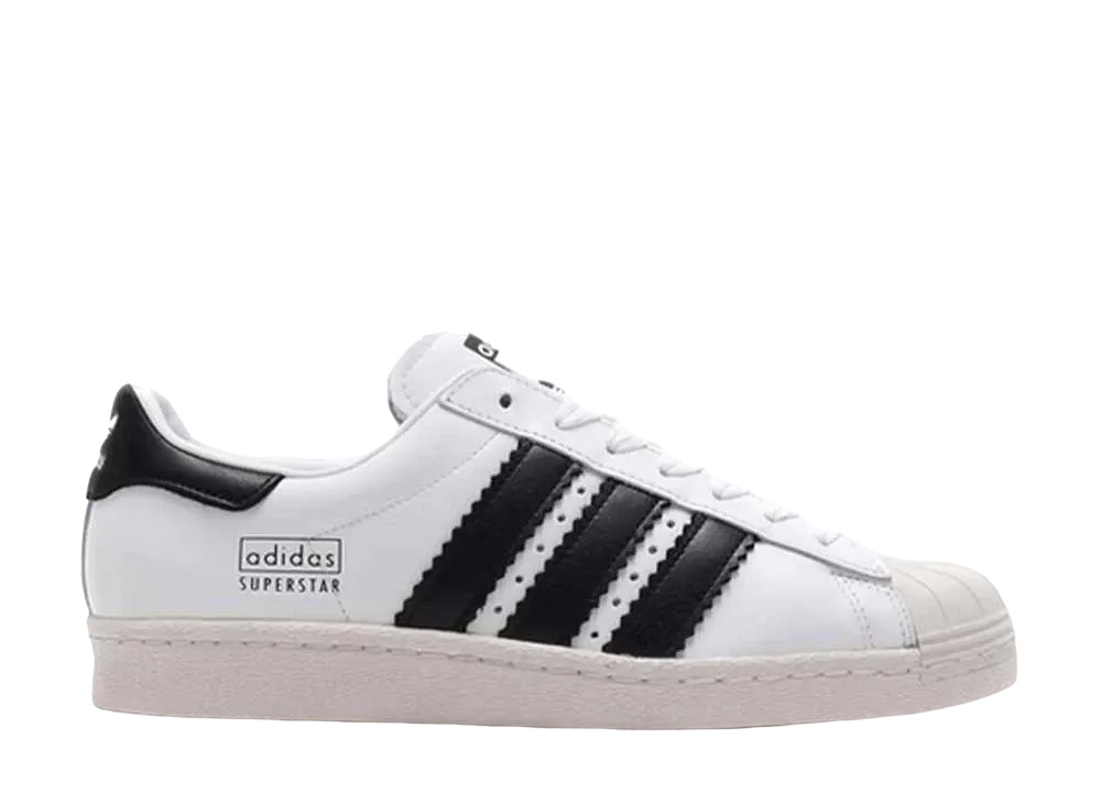 adidas Superstar 80s Enlarged Stripes "White"