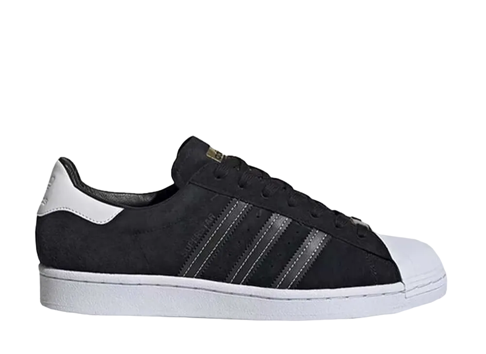 adidas Superstar "Black Suede White"