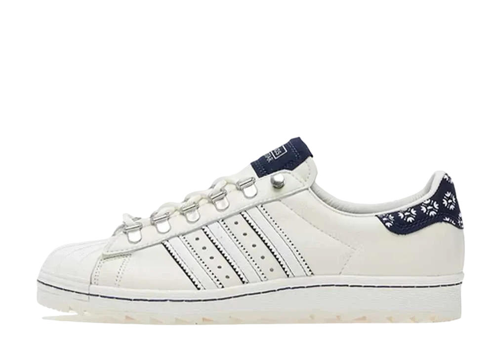 adidas Superstar Footshop Blueprinting "Core White/Night Indigo/Night Indigo"