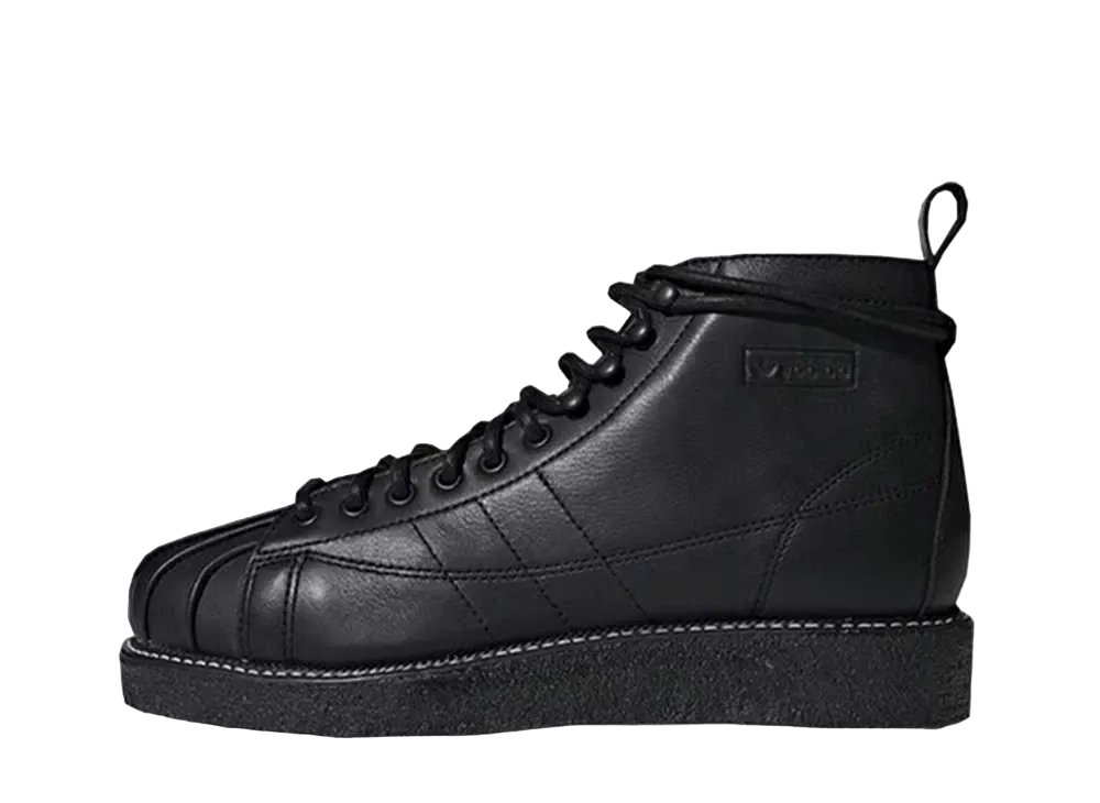 adidas Women's Superstar Luxe Boots "Core Black"