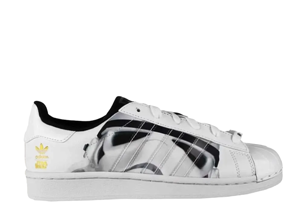 adidas Superstar J Stormtrooper "White/Black"