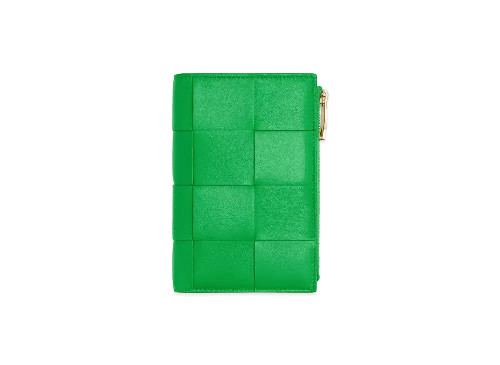 ボッテガヴェネタ 二つ折りファスナーウォレット "パラキート" 667130VCQC13722