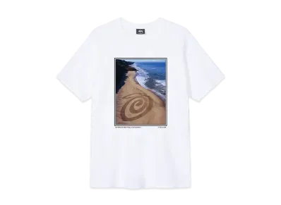 Stussy Jim Denevan for Summer 2020 T-Shirt "White"