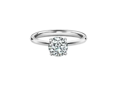 Tiffany & Co. True Engagement Ring With A Round Brilliant Diamond 1 Carat