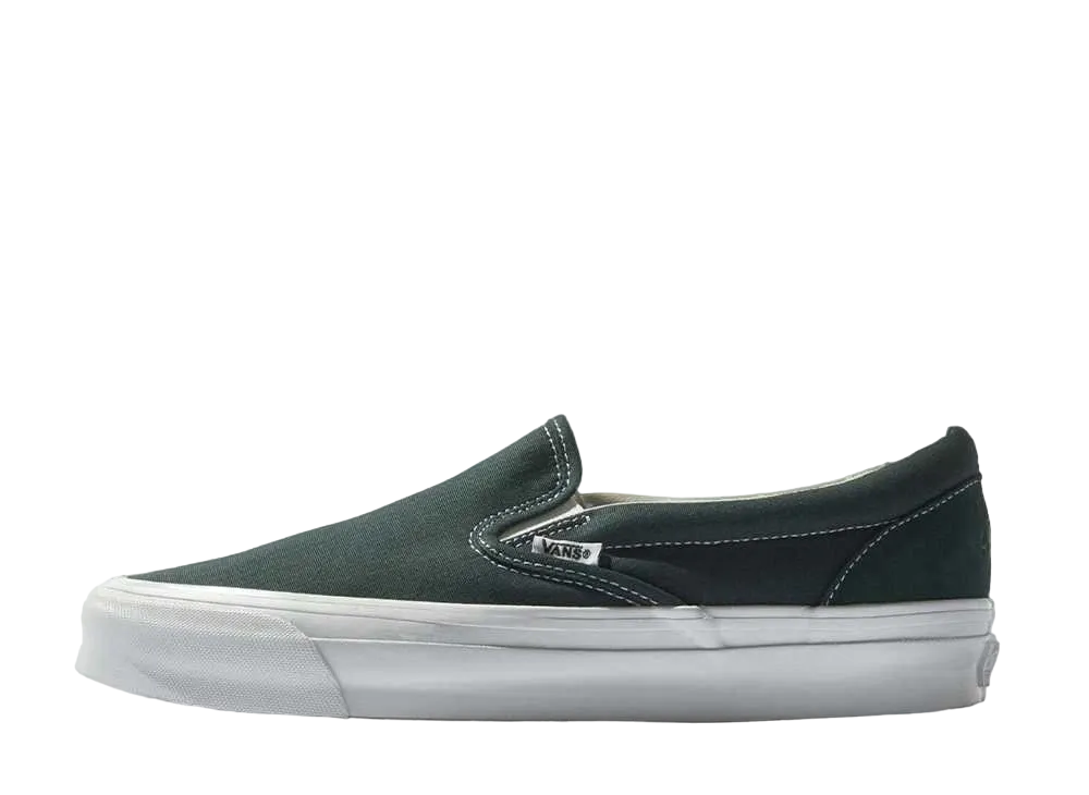 Adsum × Vans Vault OG Classic Slip-on LX "Scarab/True White"