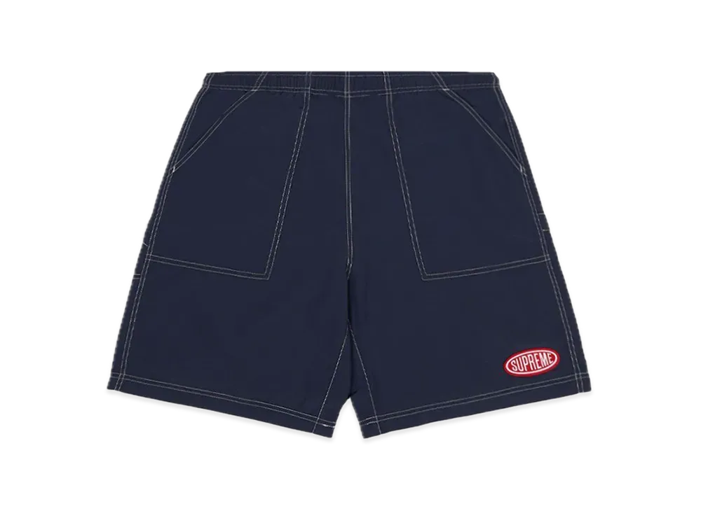 Supreme Nylon Painter Short "Navy" (22SS)
