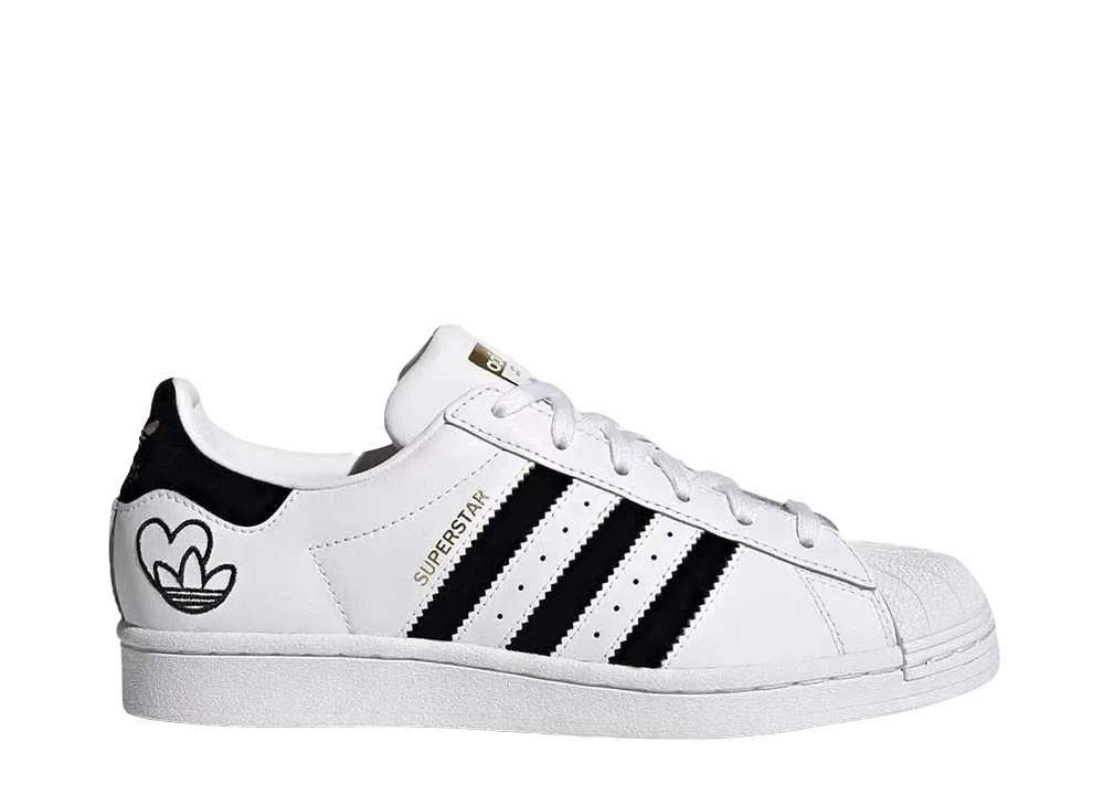 adidas Women's Superstar Heat Logo "White"