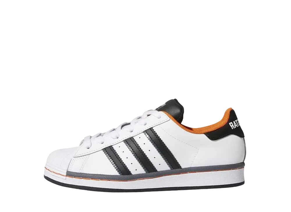 adidas GS Superstar "Cloud White Orange"