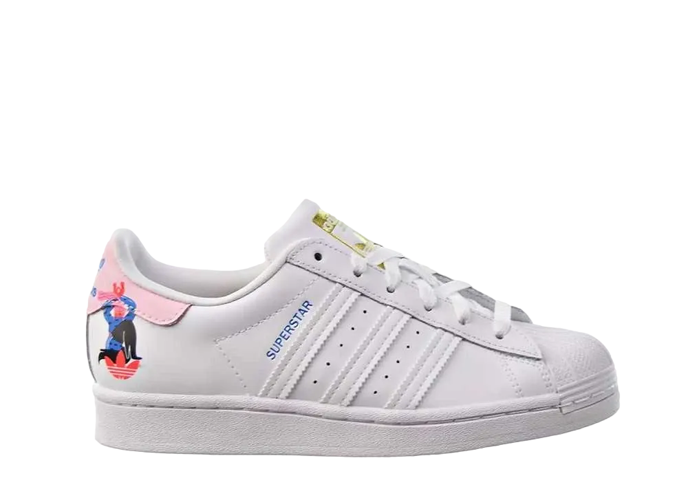 Egle Zvirblyte × adidas Women's Superstar "White Pink"