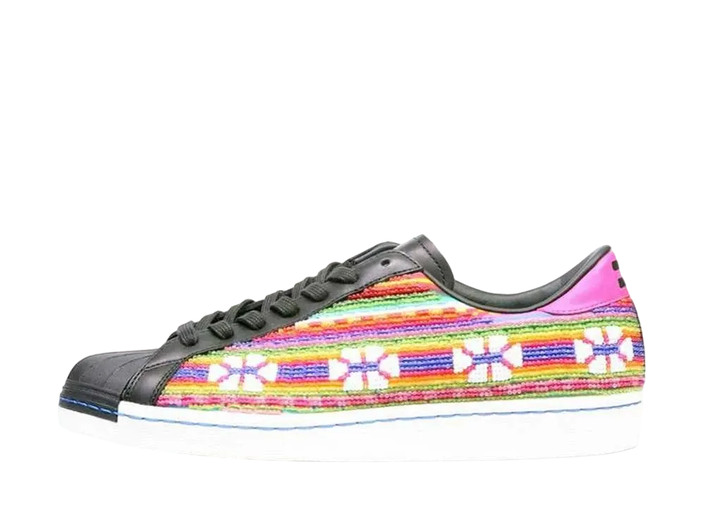 Pharrell Williams × adidas Superstar 80s "Black/Gold/White"