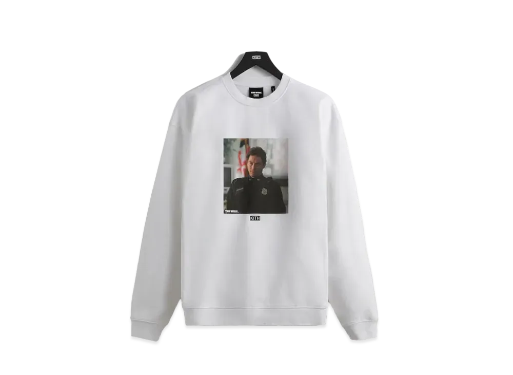 Kith x The Wire Mcnulty Crewneck "White"