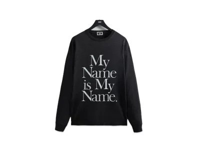 Kith x The Wire My Name Is My Name Vintage L/S Tee "Black"