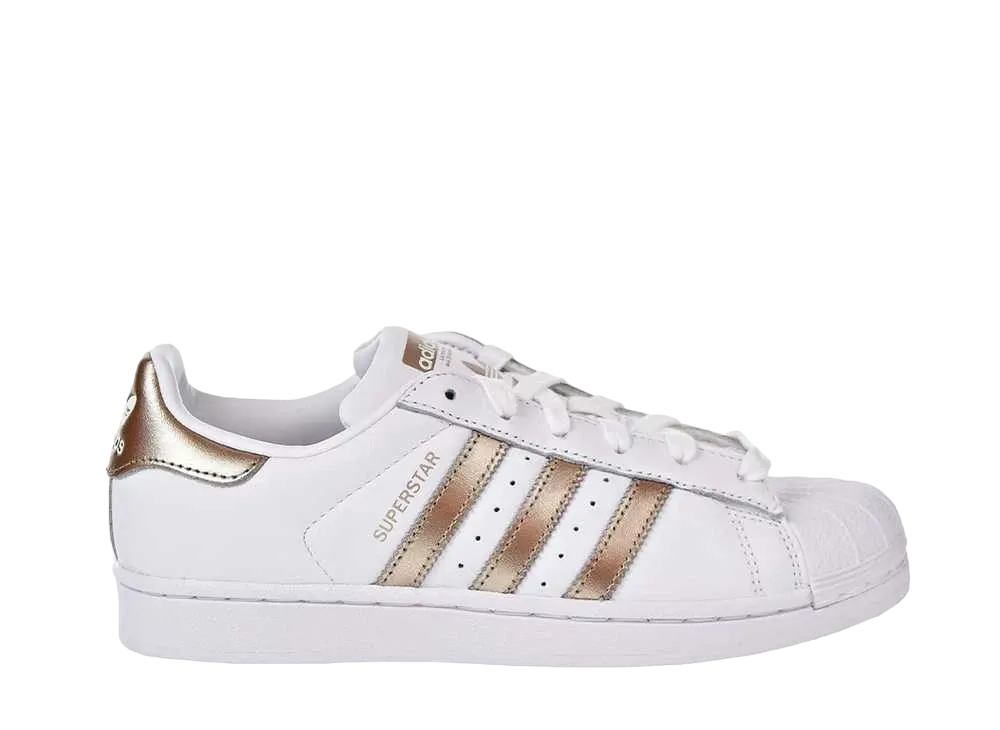 adidas Women's Superstar "White Metallic"