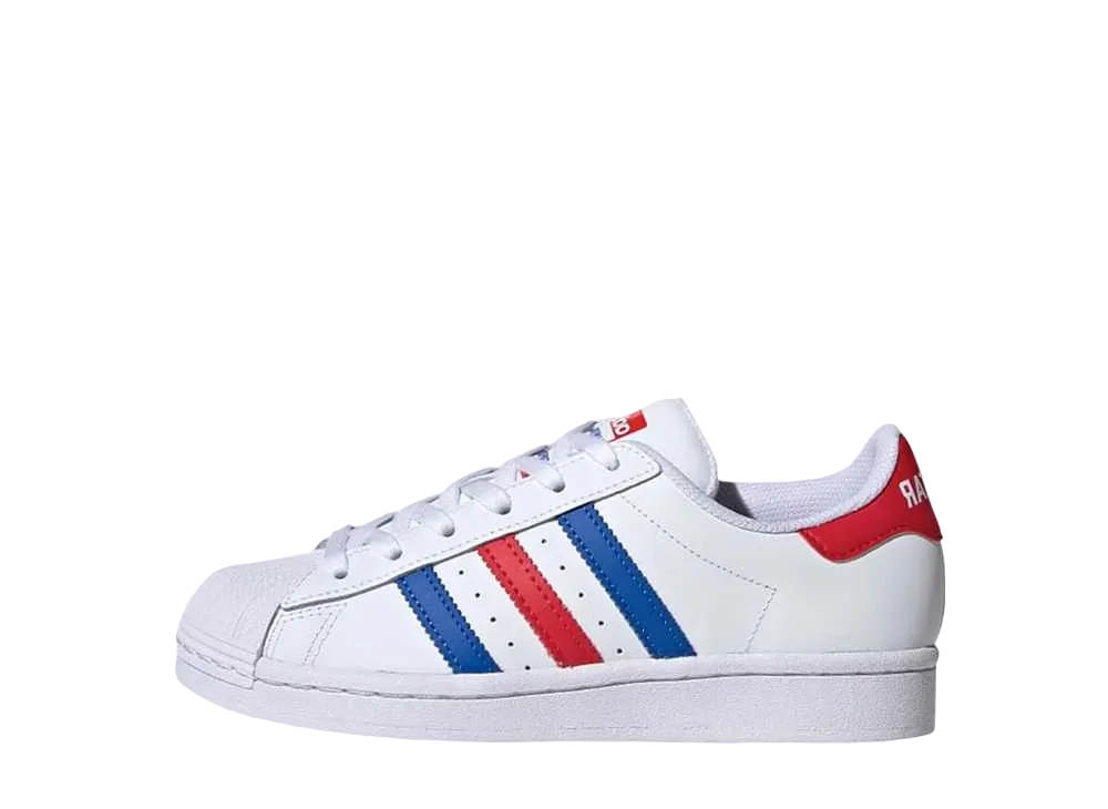 adidas GS Superstar Americana "Cloud White/Blue/Team Collegiate Red"