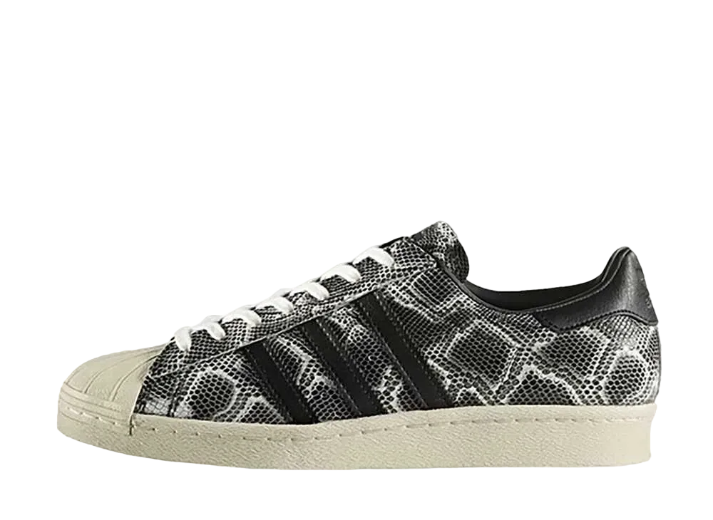 adidas Superstar 80s Snakeskin "Core Black"
