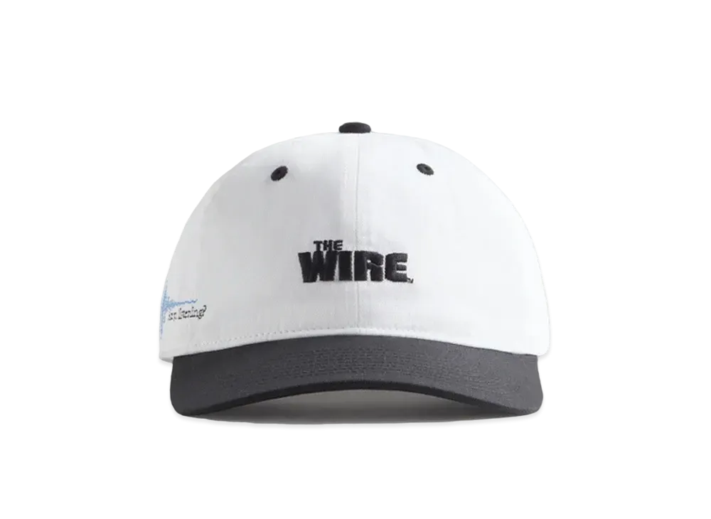 Kith x The Wire Are You Listening Snapback "White"