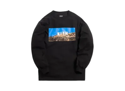Kith HOLLYWOOD L/S TEE "Black"