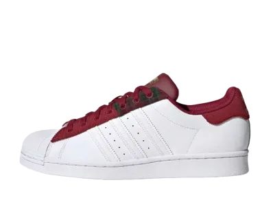 adidas Superstar Collegiate Burgundy "Cloud White"