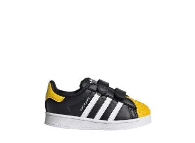 LEGO × adidas TD Superstar "Black Yellow White"