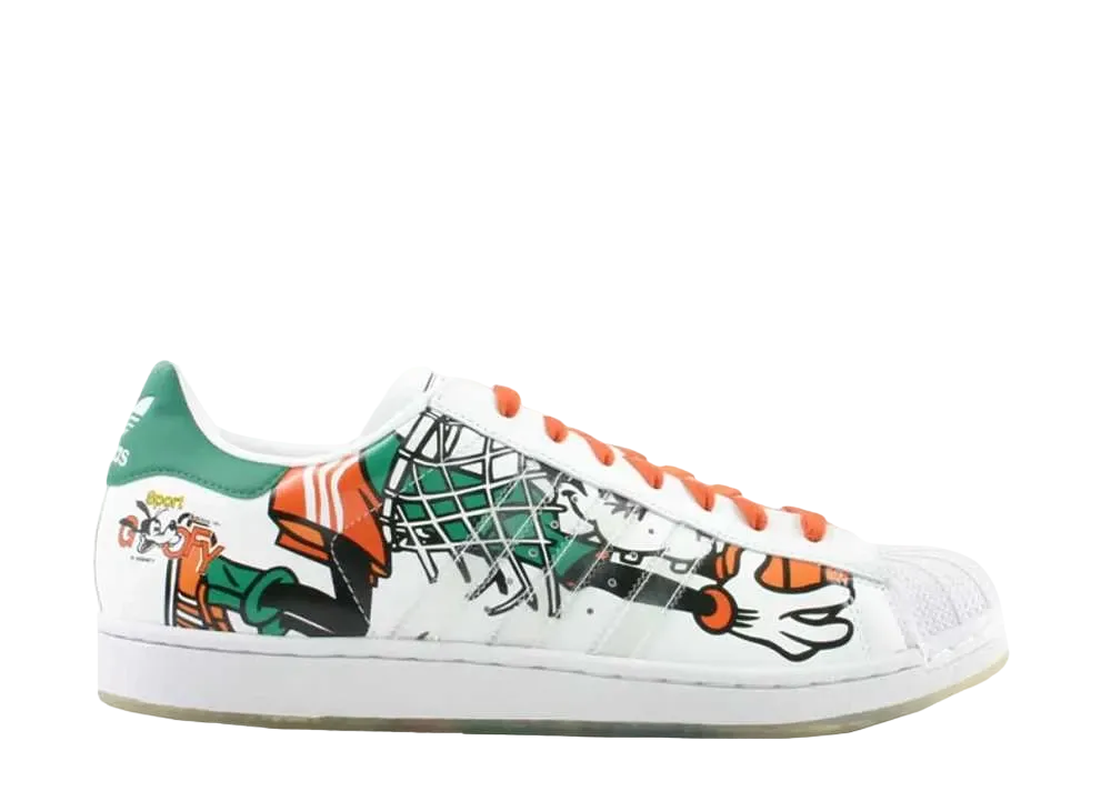 adidas Superstar 1 Expression Goofy "White/TW Green/Terg Orange Tint"