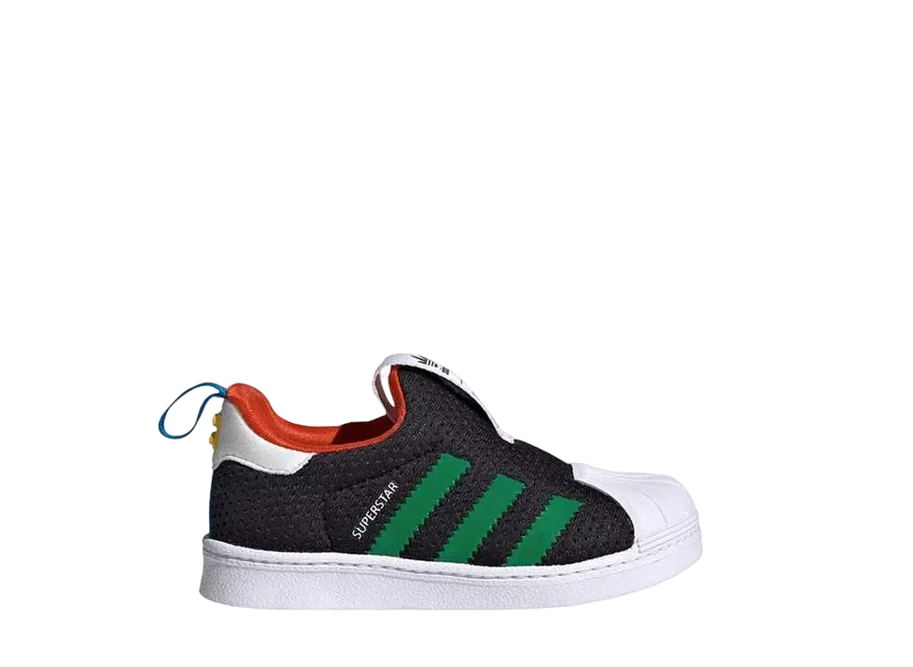 LEGO × adidas TD Superstar 360 "Black Green"