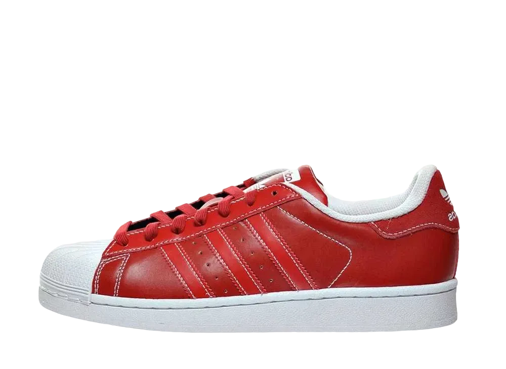 adidas Superstar "Scarlet White"