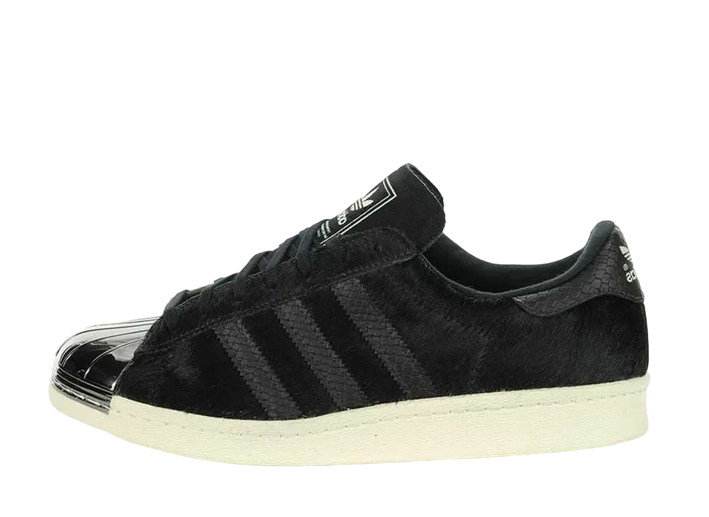 adidas Superstar 80s "Metal Toe Pony Hair Black"