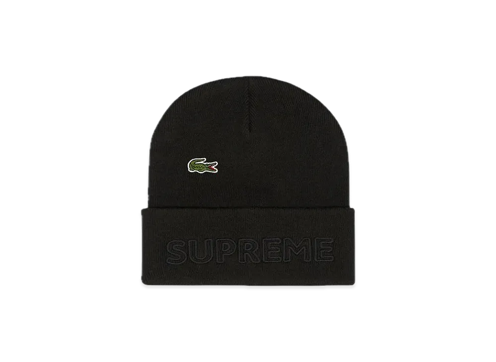 シュプリーム ラコステ ビーニー "ブラック"