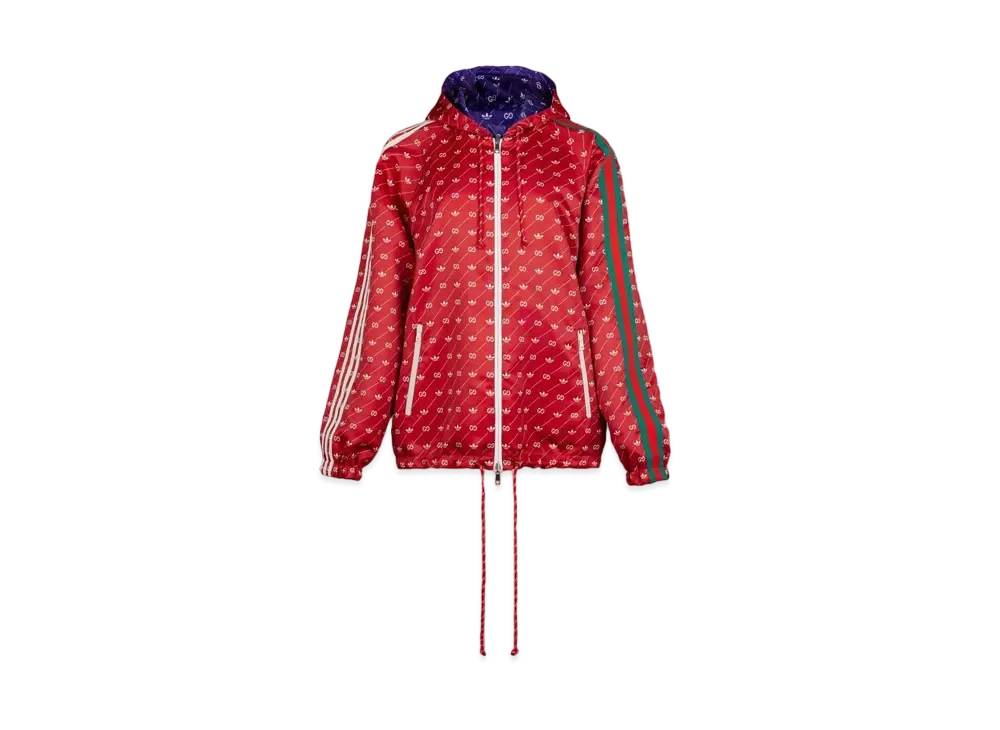adidas Gucci Reversible Jacket "Red/College Purple"