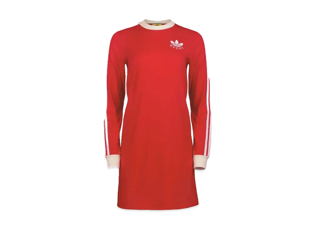 adidas Gucci T-Shirt Dress "Red"
