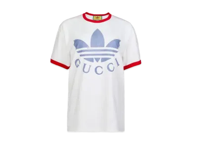 adidas x Gucci Cotton Jersey T-shirt "White"