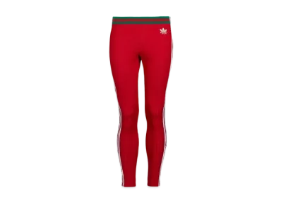 adidas Gucci Cotton Jersey Sweat Pants "Red"