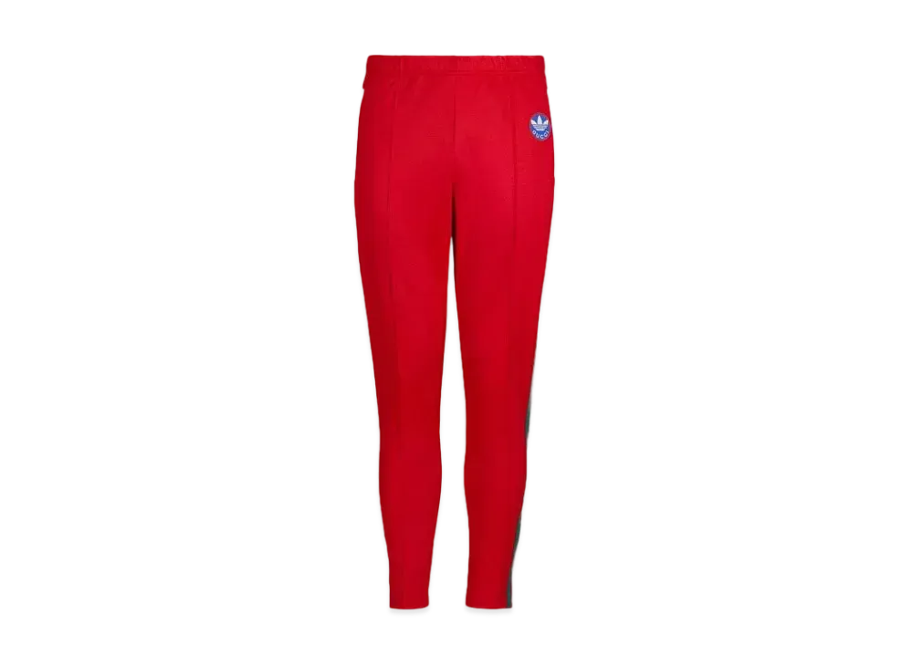 adidas Gucci Jersey Sweat Pants "Red"