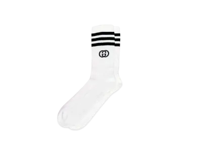 adidas x Gucci Ankle Socks "White/Black"