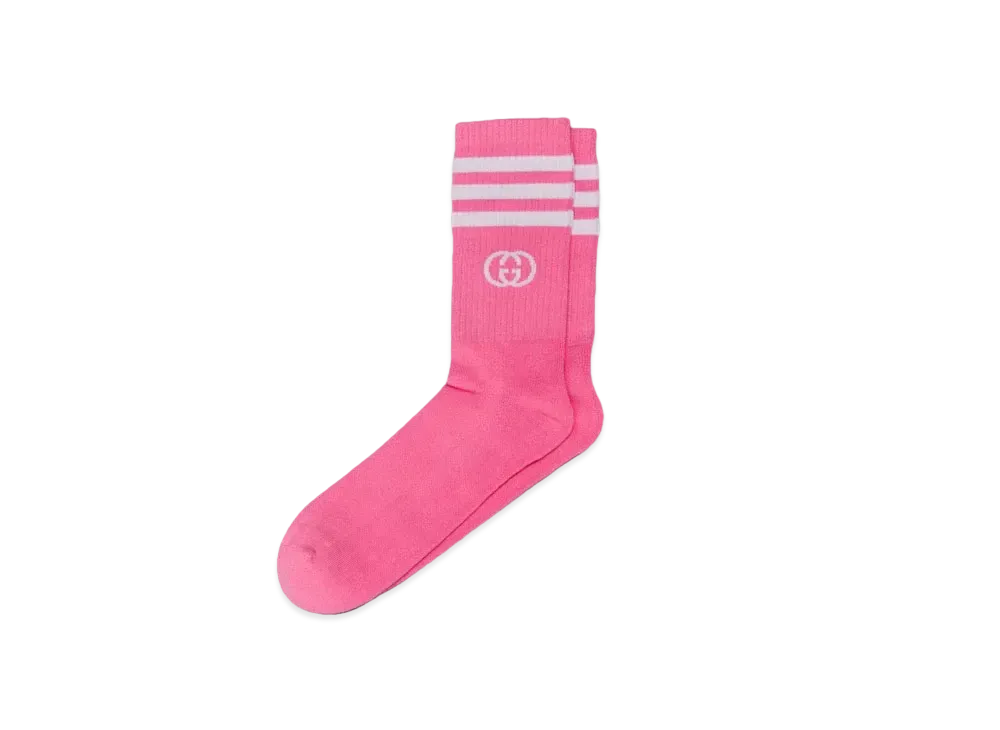adidas x Gucci Ankle Socks "Pink"