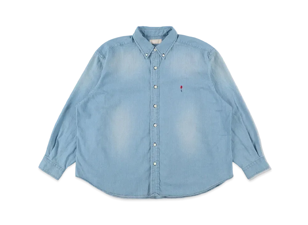 WIND AND SEA BALLOON DENIM SHIRT 