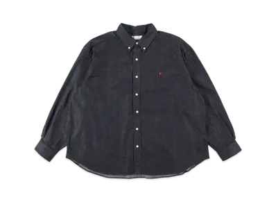 WIND AND SEA BALLOON DENIM SHIRT "Denim Blue"