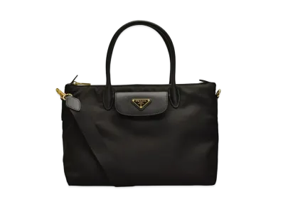 PRADA Nylon Tote Bag "Black"