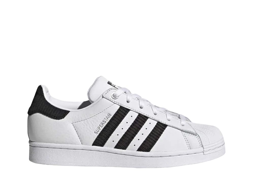 adidas Women's Superstar "Black Corduroy Stripes"