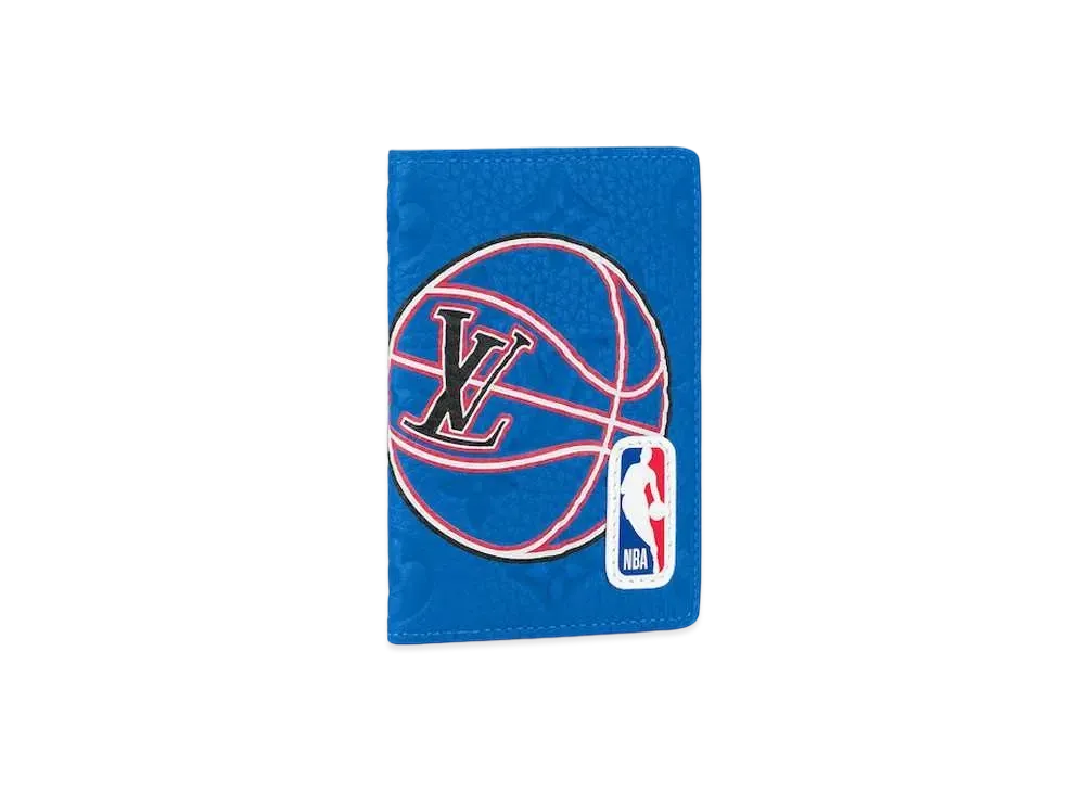 Louis Vuitton x NBA Oraganizer De Poche NM Monogram Taurillon Leather "Blue"