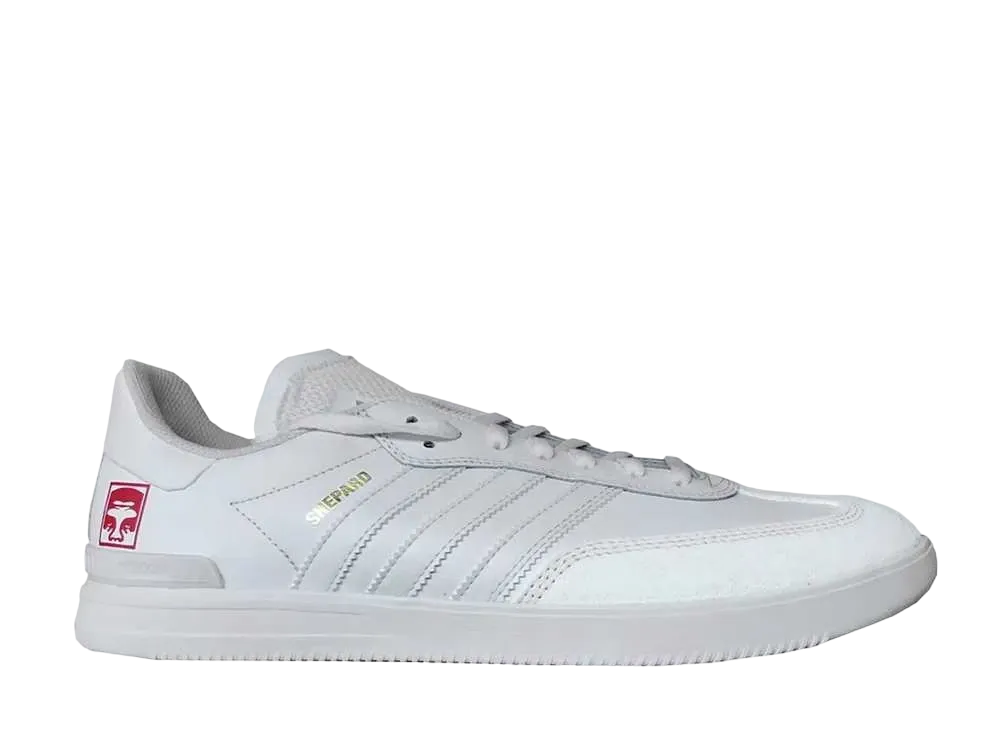 アディダス サンバ Adv シェパード フェアリー "フットウェア ホワイト/ゴールド メタリック"