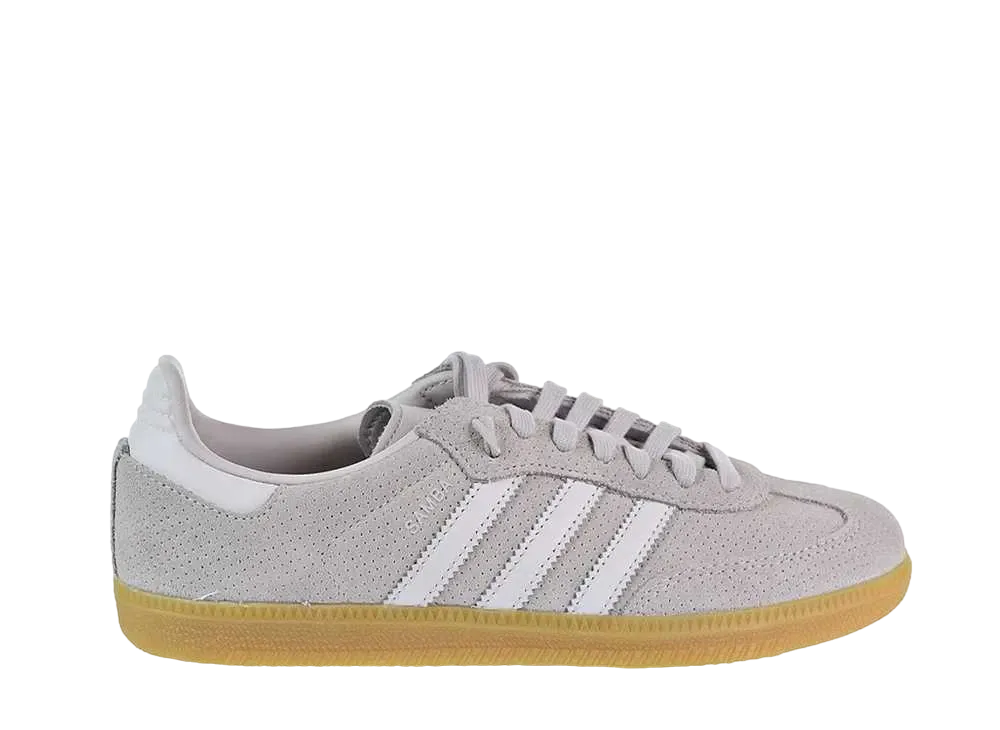 adidas Women's Samba OG "Grey Crystal White Gum"