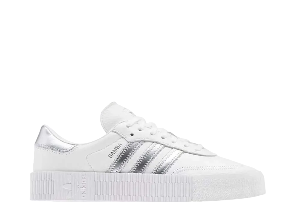 アディダス ウィメンズ サンバローズ "クラウドホワイト/シルバー"