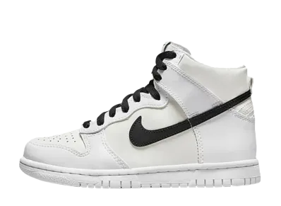 ナイキ ダンク ハイ レトロ "ブラック/ホワイト"