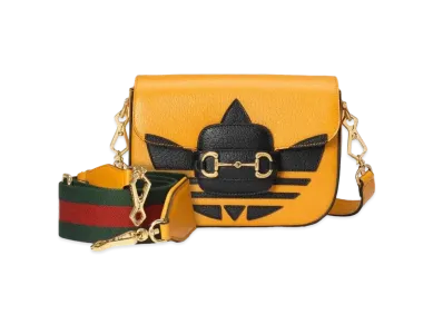 adidas x GUCCI Horsebit 1955 Mini Bag "Yellow/Black"