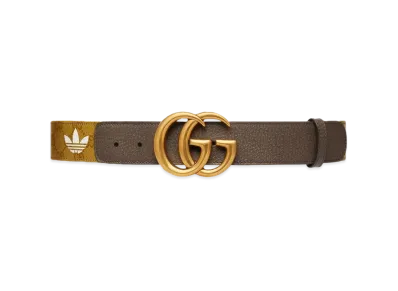 adidas x GUCCI GG Marmont Belt "Beige/Brown"