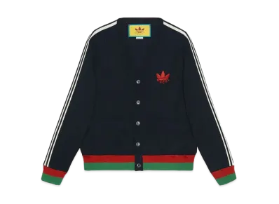 adidas x GUCCI Viscose Cardigan "Dark Blue"