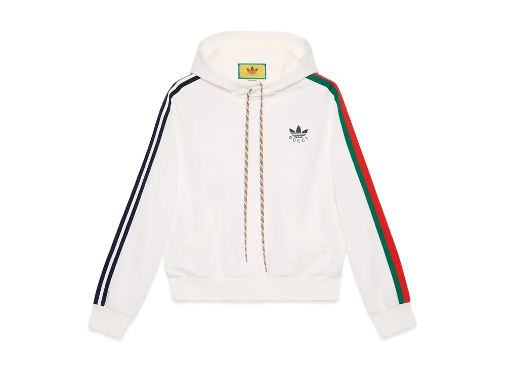 adidas x GUCCI Cotton Sweat Shirt "Ivory"